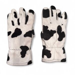 Cherokee Brand Cow Print Kid’s Gloves